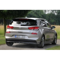 CENTRAL ARRIÈRE SPLITTER (AVEC UNE BARRE VERTICALE) HYUNDAI I30 MK3 HATCHBACK