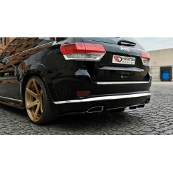 CENTRAL ARRIÈRE SPLITTER JEEP GRAND CHEROKEE WK2 SUMMIT APRES FACELIFT (AVEC UNE BARRE VERTICALE)