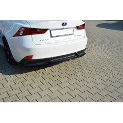 CENTRAL ARRIÈRE SPLITTER LEXUS IS MK3 H (AVEC UNE BARRE VERTICALE)