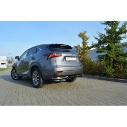 CENTRAL ARRIÈRE SPLITTER LEXUS NX MK1 H (AVEC UNE BARRE VERTICALE)