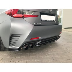 CENTRAL ARRIÈRE SPLITTER (AVEC UNE BARRE VERTICALE) LEXUS RC