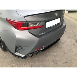 CENTRAL ARRIÈRE SPLITTER (SANS BARRES VERTICALES) LEXUS RC
