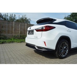 CENTRAL ARRIÈRE SPLITTER LEXUS RX MK4 H (SANS BARRES VERTICALES)