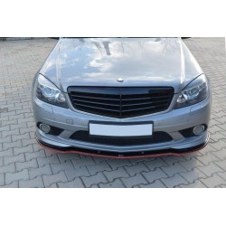 LAME DU PARE-CHOCS AVANT MERCEDES C W204 AMG-LINE (AVANT FACELIFT)