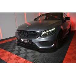 LAME DU PARE-CHOCS AVANT / SPLITTER V.1 MERCEDES- BENZ C-CLASS W205 COUPE AMG-LINE