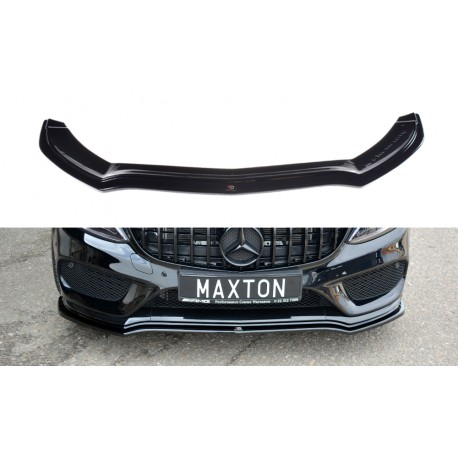 LAME DU PARE-CHOCS AVANT / SPLITTER V.1 MERCEDES- BENZ C43 AMG W205 LAME DU PARE-CHOCS AVANT / SPLITTER V.1 MERCEDES- BENZ C43 AMG W205