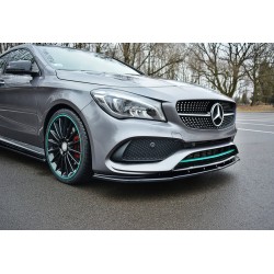 LAME DU PARE-CHOCS AVANT / SPLITTER V.1 MERCEDES-BENZ CLA C117 AMG-LINE FACELIFT