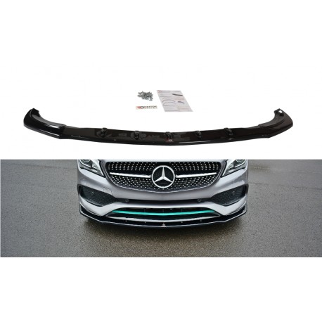 LAME DU PARE-CHOCS AVANT / SPLITTER V.1 MERCEDES-BENZ CLA C117 AMG-LINE FACELIFT