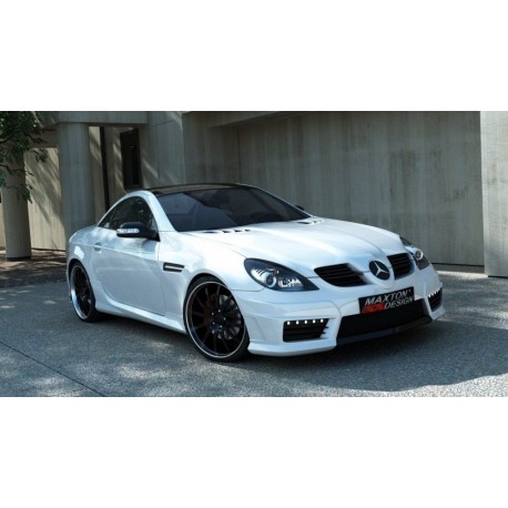 SET DES BAS DE CAISSE MERCEDES SLK R171 (SLK R172 AMG LOOK) ABS PLASTIQUE