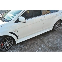 RAJOUTS DES BAS DE CAISSE POUR MITSUBISHI LANCER EVO X