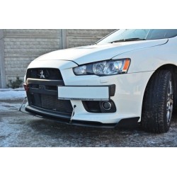 SPORT LAME DU PARE-CHOCS AVANT V.1 MITSUBISHI LANCER EVO X