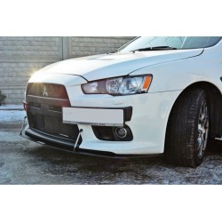 SPORT LAME DU PARE-CHOCS AVANT V.2 MITSUBISHI LANCER EVO X