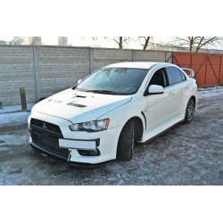 SPORT LAME DU PARE-CHOCS AVANT V.2 MITSUBISHI LANCER EVO X