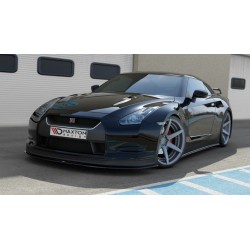 LAME DU PARE-CHOCS AVANT / SPLITTER V.2 NISSAN GT-R AVANT FACELIFT COUPE (R35-SERIES)