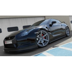 SET DES DIFFUSEUR DES BAS DE CAISSE NISSAN GT-R AVANT FACELIFT COUPE (R35-SERIES)