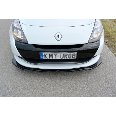 LAME DU PARE-CHOCS AVANT / SPLITTER V.1 RENAULT CLIO MK3 RS FACELIFT