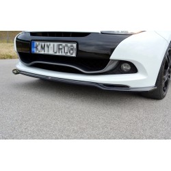 LAME DU PARE-CHOCS AVANT / SPLITTER V.1 RENAULT CLIO MK3 RS FACELIFT