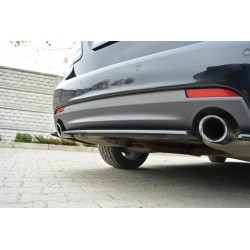 CENTRAL ARRIÈRE SPLITTER SAAB 9-3 AERO MK2 FACELIFT