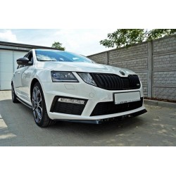 LAME DE PARE-CHOCS AVANT V.2 SKODA OCTAVIA III RS PREFACE/FACELIFT