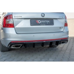 RAJOUT DU PARE-CHOCS ARRIERE V.2 SKODA OCTAVIA RS MK3 / MK3 FL HATCHBACK / ESTATE