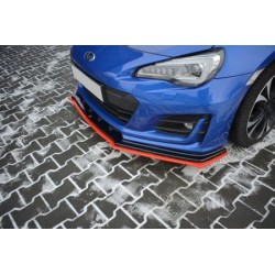 LAME DU PARE-CHOCS AVANT / SPLITTER V.4 SUBARU BRZ FACELIFT