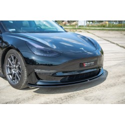 LAME DU PARE-CHOCS AVANT / SPLITTER TESLA MODEL 3
