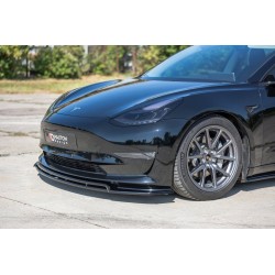 LAME DU PARE-CHOCS AVANT / SPLITTER V.2 TESLA MODEL 3