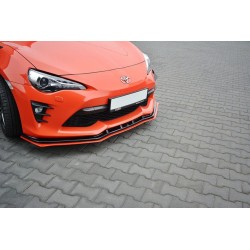 LAME DU PARE-CHOCS AVANT / SPLITTER V.4 TOYOTA GT86 FACELIFT
