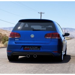 RAJOUT DU PARE-CHOCS ARRIÈRE VW GOLF V R32 LOOK POUR VW GOLF VI GTI