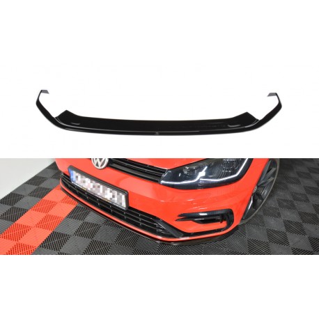 LAME DU PARE-CHOCS AVANT / SPLITTER V.7 VW GOLF 7 R FACELIFT