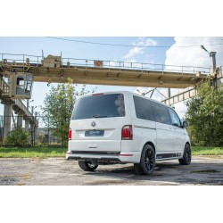 RAJOUT DU PARE-CHOCS ARRIERE VOLKSWAGEN T6