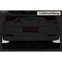 Rajout de pare-chocs arrière 2 pieces Kia Sportage QL