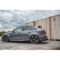 SPORT DURABILITÉ LAME DU PARE CHOCS ARRIERE + FLAPS AUDI RS3 8V SPORTBACK