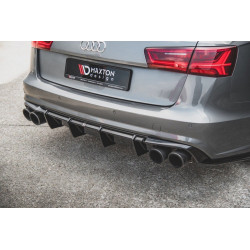 DIFFUSEUR ARRIÈRE COMPLET AUDI S6 / A6 S-LINE C7 FL