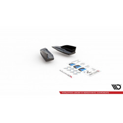 LAMES DE PARE-CHOCS ARRIÈRE LATÉRALES FORD FIESTA 7 ST FACELIFT