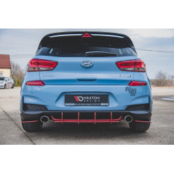 SPORT DURABILITÉ CENTRAL DIFFUSEUR ARRIERE V.1 HYUNDAI I30 N MK3 HATCHBACK