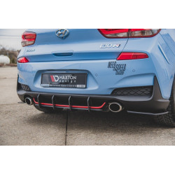 SPORT DURABILITÉ CENTRAL DIFFUSEUR ARRIERE V.1 HYUNDAI I30 N MK3 HATCHBACK