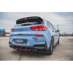 SPORT DURABILITÉ CENTRAL DIFFUSEUR ARRIERE V.1 HYUNDAI I30 N MK3 HATCHBACK
