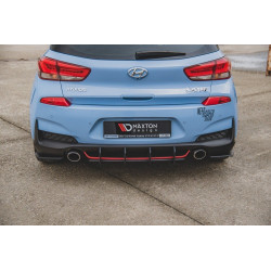 SPORT DURABILITÉ CENTRAL DIFFUSEUR ARRIERE V.2 HYUNDAI I30 N MK3 HATCHBACK