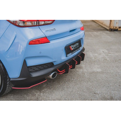 SPORT DURABILITÉ CENTRAL DIFFUSEUR ARRIERE V.2 HYUNDAI I30 N MK3 HATCHBACK