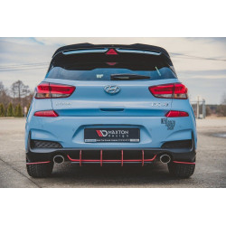 SPORT DURABILITÉ LAME DU PARE CHOCS ARRIERE HYUNDAI I30 N MK3 HATCHBACK