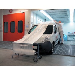 film plastique transparent de camouflage roll