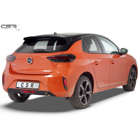 Jupe de pare-chocs arrière Diffuseur pour Opel Corsa F 2019- ABS