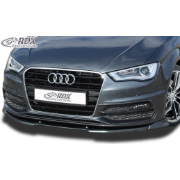 Lame de pare choc avant VARIO-X pour AUDI A3 8V, 8VA Sportback, 8VS berline S-Line / S3 -2016