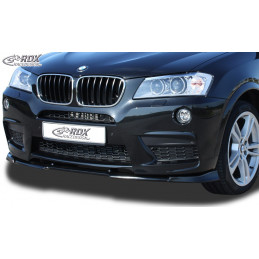 Lame de pare choc avant VARIO-X pour BMW X3 F25 M-Technik -2014