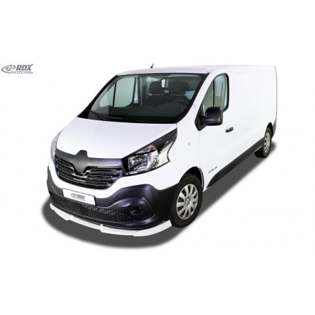 Lame de pare choc avant VARIO-X pour RENAULT Trafic III (2014+) / pour NISSAN NV300 (2016+) / pour OPEL Vivaro B (2014+)