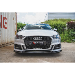 LAME DU PARE-CHOCS AVANT V.3 AUDI S3 / A3 S-LINE 8V FACELIFT