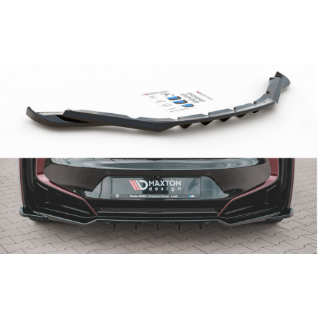 CENTRAL ARRIERE SPLITTER (AVEC UNE BARRE VERTICALE) BMW I8