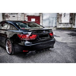 CENTRAL ARRIERE SPLITTER (AVEC UNE BARRE VERTICALE) LEUXS LS MK4 FACELIFT