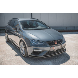 LAME DU PARE-CHOCS AVANT V.4 SEAT LEON CUPRA / FR MK3 FL